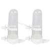 Birdcage Water Feeder Leakproof Parrots Feeding Dispenser Pet Birds Supply 2pcs 6XDE