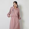 Rap Lettering Nylon Dress Aq3Wo860