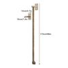 Cat Climbing Rope with Wood Platform Thickened Sisal Rope Reusable Wall Mounted Rope for Cat Furniture Scratcher Play Equipment