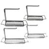 Telescopic Kitchen Sink Storage Rack Organzier Extendable Sponge Holder Caddy Tray with Dish