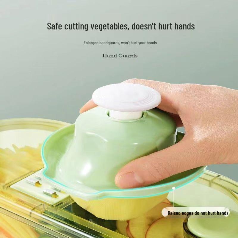 Multifunctional Vegetable Slicer & Grater with Hand Protector