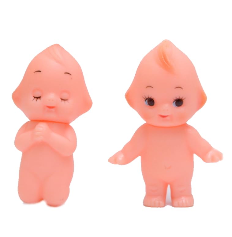 Made In Japan Obitsu Kewpie 3.5cm 2 Types, 5 Figures Each, 10-piece Set OBKP035