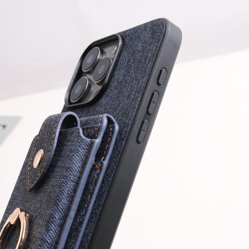 IPhone 17 Pro Hülle mit Umhängeband, Kartenhalter und Brieftasche für Apple 16 Pro Max und 14