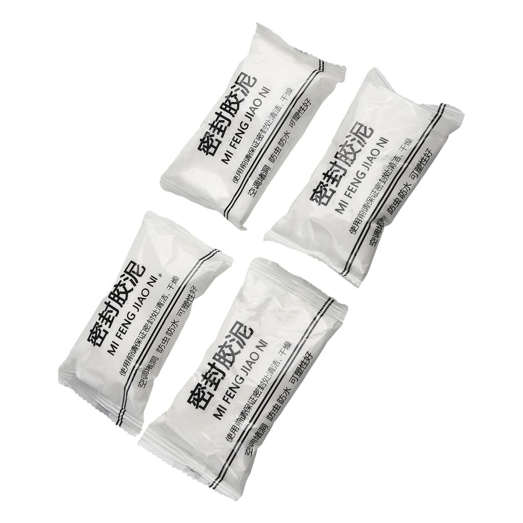 1/4pcs Wall Hole Sealing Cement Clay Sealant Cover Cracks Waterproof Repair Air Conditioning Hole Air Clay Sealing Mud