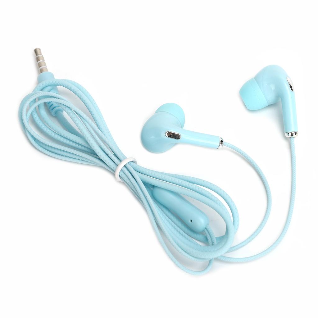Wired Sport Earphone 3.5mm Universal HiFi Music Bass Earbud Headphone with Microphone