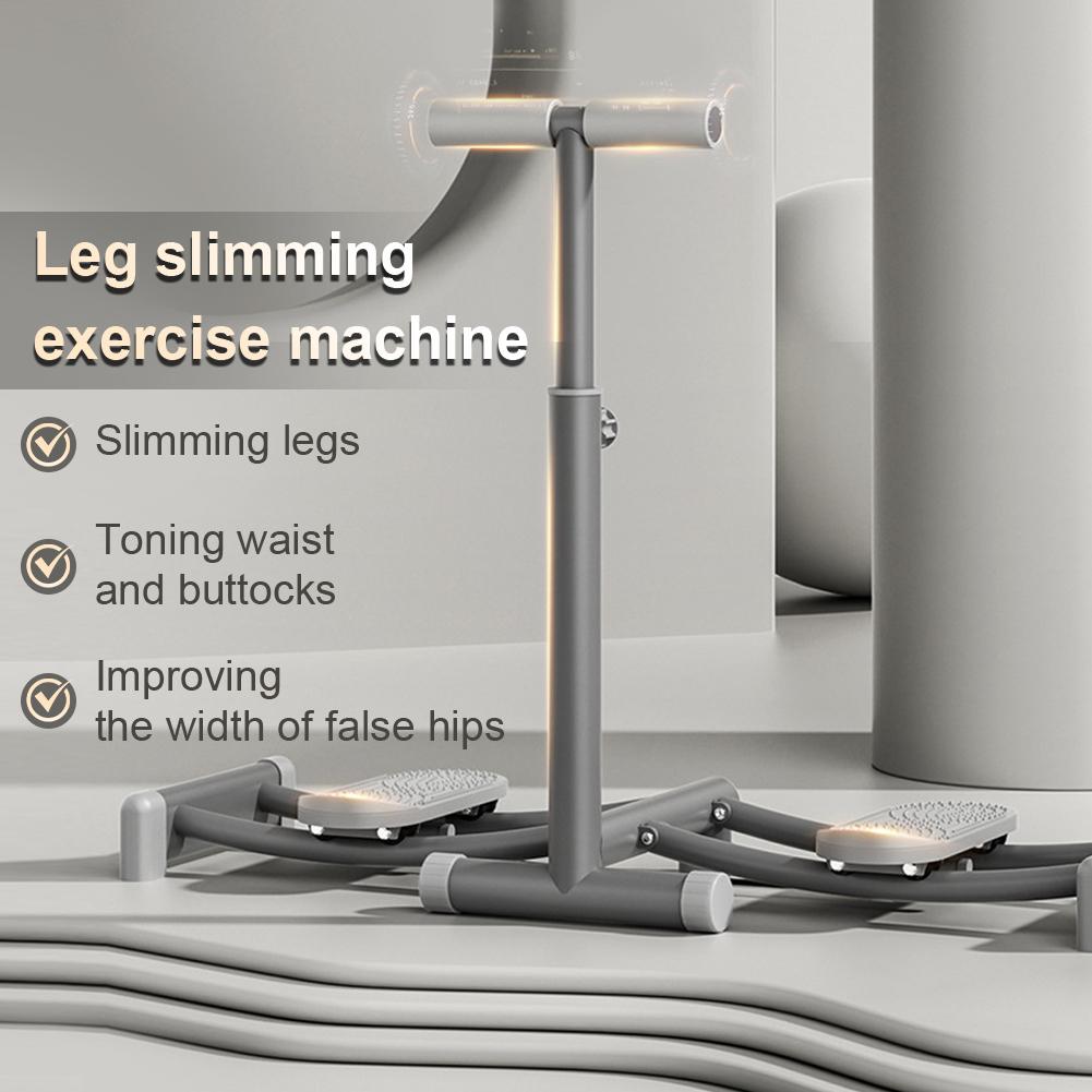 Indoor Ski Trainingsgerät Rutschfestes Hüft-Bein-Übungswerkzeug Muskelaufbaugerät für Körpermuskelstärkungszubehör