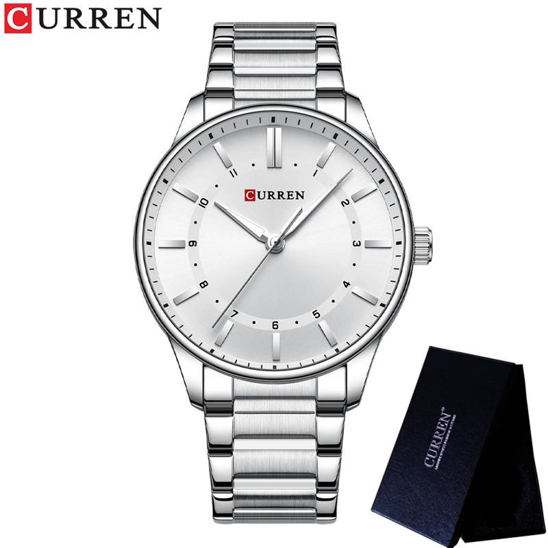 CURREN Sport Men Watch Top Brand Luxury Gold Military Waterproof Male Clock Stainless Steel Quartz Business Man Wristwatch 8430