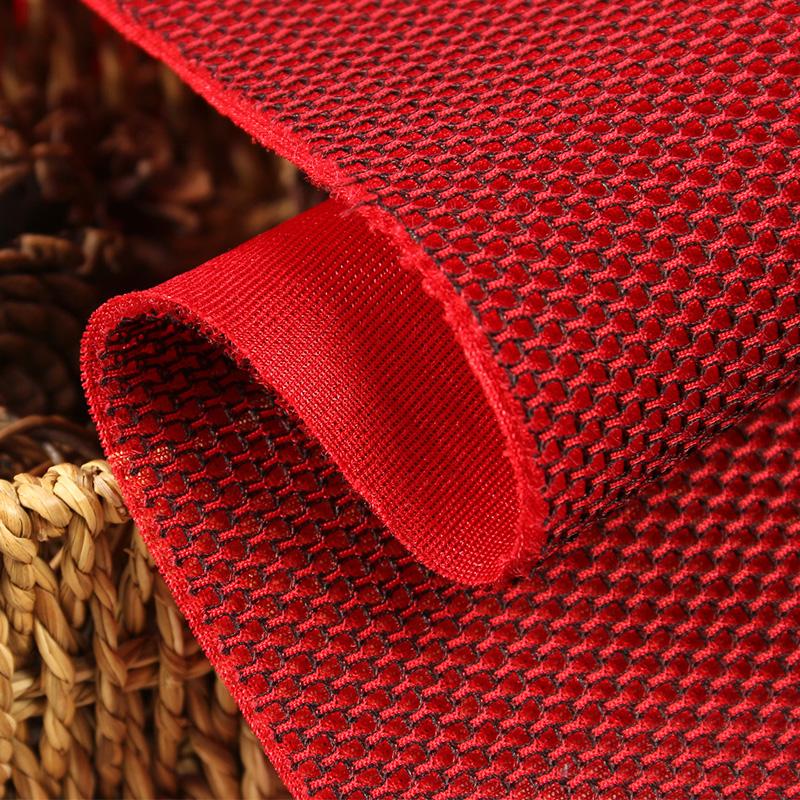 100x150cm Thickened Three-layer 3D Mesh Fabric Dust-proof Breathable for DIY Sewing Sofas Office Chairs Car Seats Cushions