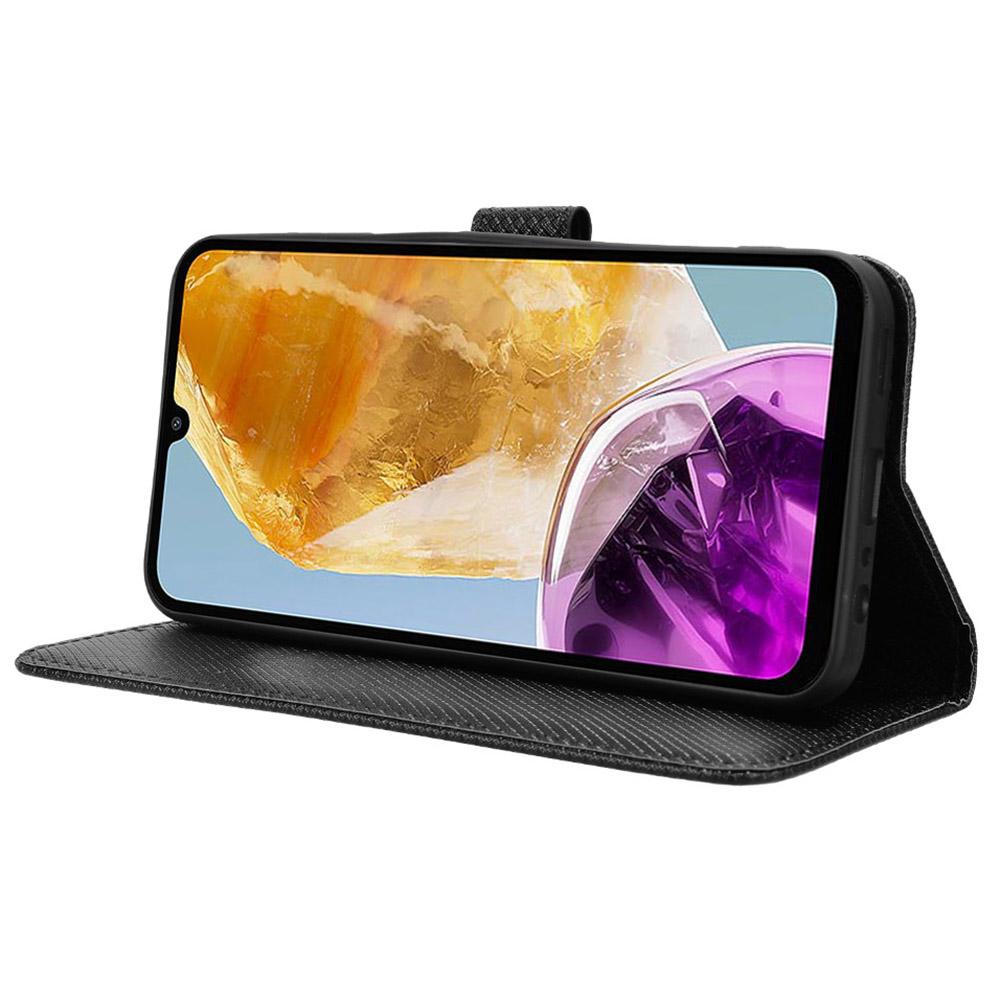 For Samsung Galaxy F15 5G/M15 5G Wallet Case Diamond Texture Leather Phone Cover