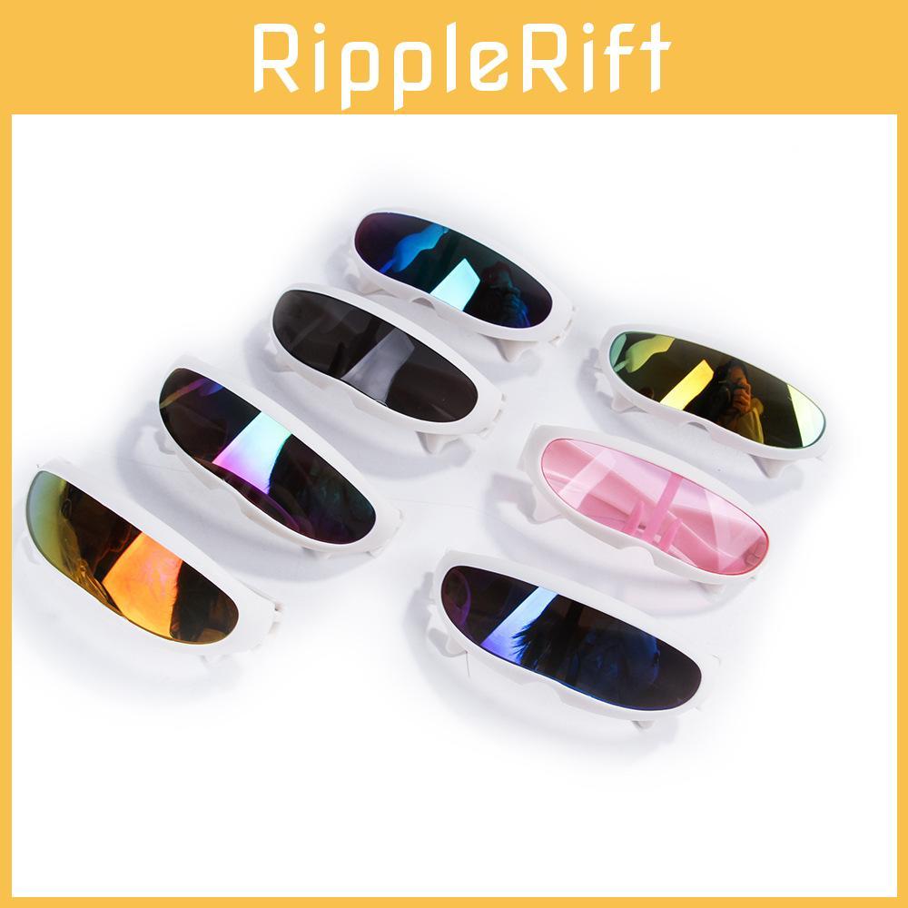 Trendy Cyberpunk Pet Glasses 8cm Multiple Colors Available