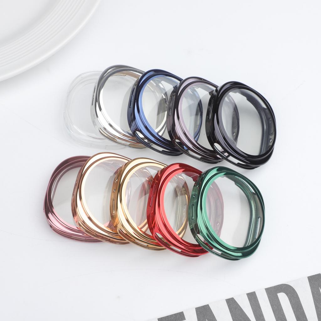 Case For Samsung Galaxy watch 8 44mm 40mm Accessories Band Soft TPU Bumper Shockproof Screen Protector shell Galaxy watch8 cover