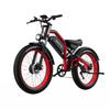 DUOTTS Bicicletă electrică off-road N26 de 26 de inci, motoare duble de 48V 750W, autonomie maximă de până la 120 kilometri, capacitate maximă de încărcare de 150 kg.