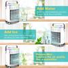Portable Strong Wind  Electric Fan  Mini Multi-function  Air Conditioning Cooling Fan New Household USB Air Conditioner Humidifier  6.5*5.6*9.5in