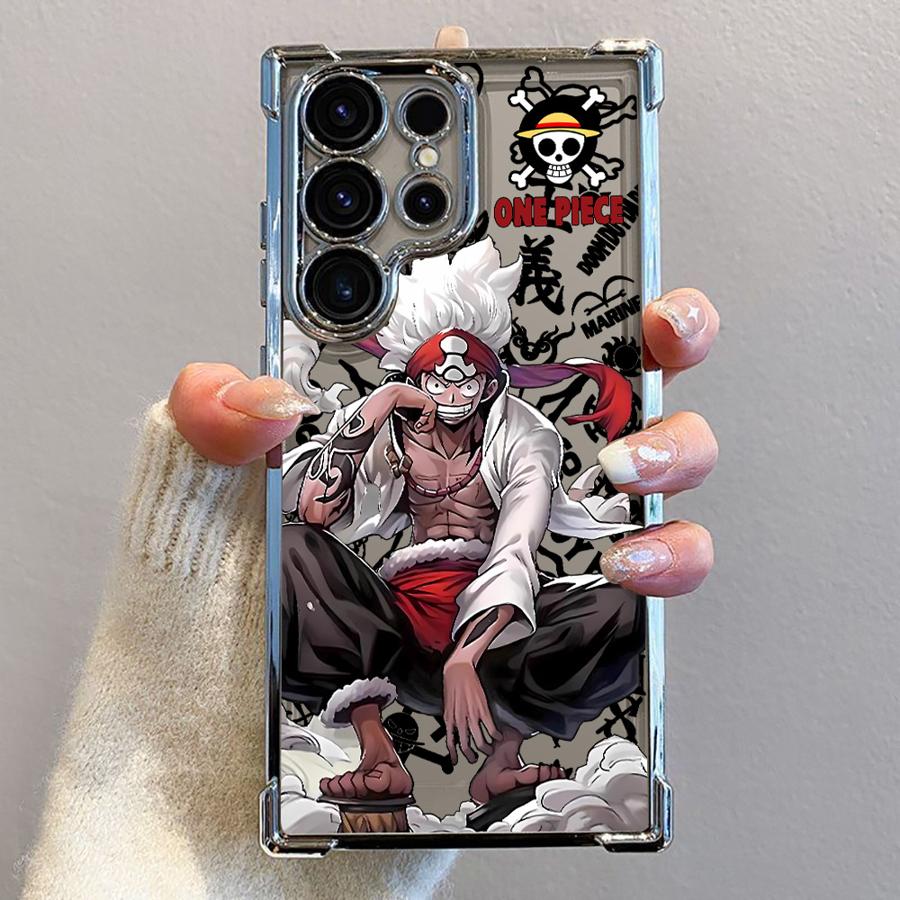 Phone Case for Samsung Galaxy s24fe S20 FE S22 Ultra S25 Ultra s24ultra S24 S25 Plus S23 S21FE Soft Cover Anime Ones Pieces