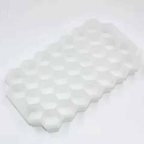 Ice Cube Tray Silicone Mould 37 Cellular Silicone Ice Cubes Hexagonal Molds DIY Kitchen Honeycomb Ice Cubes Molds