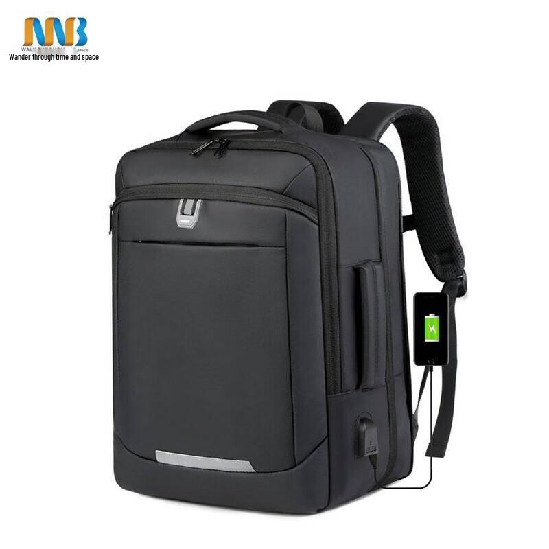 Walking in Time Men s Large Capacity Casual Backpack