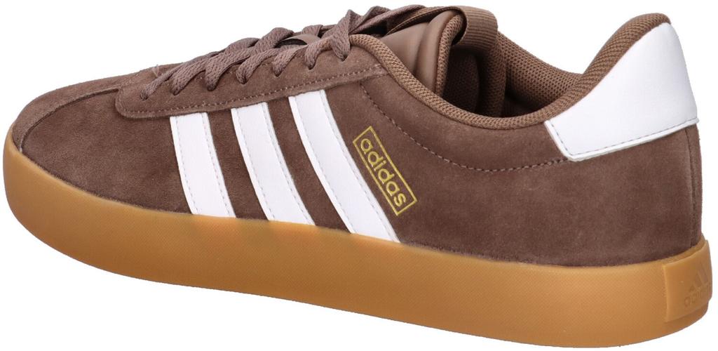 Кроссовки Adidas VL Court 3.0 earth strata/cloud white/gold metallic