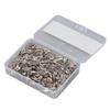 Curved Security Pins High Strength Rustproof Steel Wire Bent Pins for Quilting Sewing Knitting 1.5