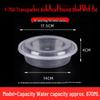 Transparent Disposable Bento Box with Lid for Takeaway - Ideal for Liangpi, Braised Snacks, & More