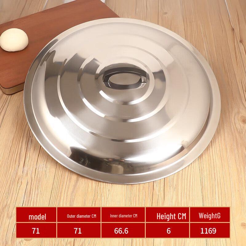 Universal Visible Stainless Steel Pot Lid