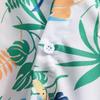 Men's Hawaiian Print Short-Sleeved Shirt and Shorts - Trendy, Loose-Fit, Plus-Size Beachwear, Summer Hong Kong Style
