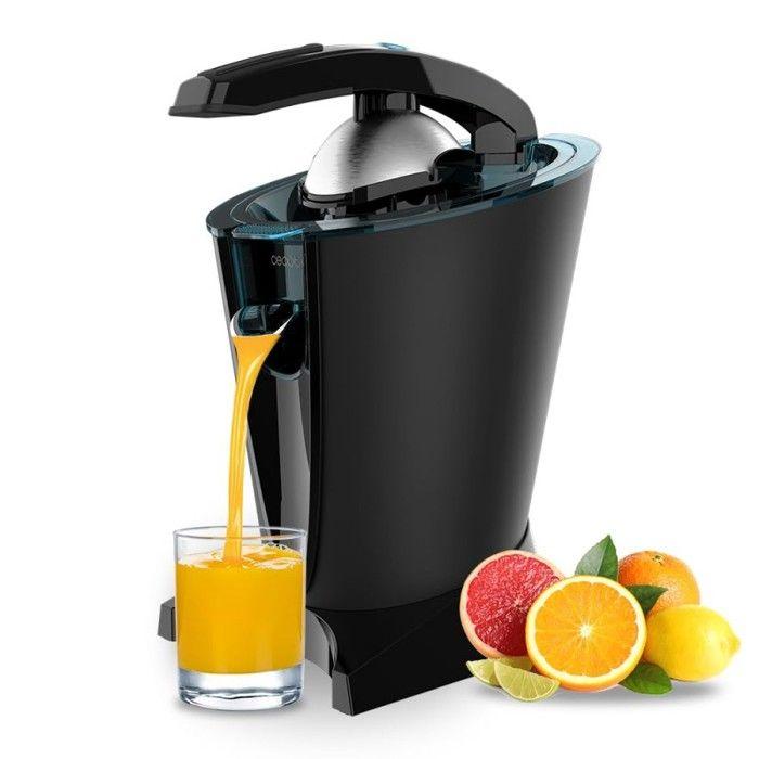 Presse-agrumes - Cecotec - EssentialVita Hyden 600 - 600 W - Filtre inox - 2 cônes amovibles