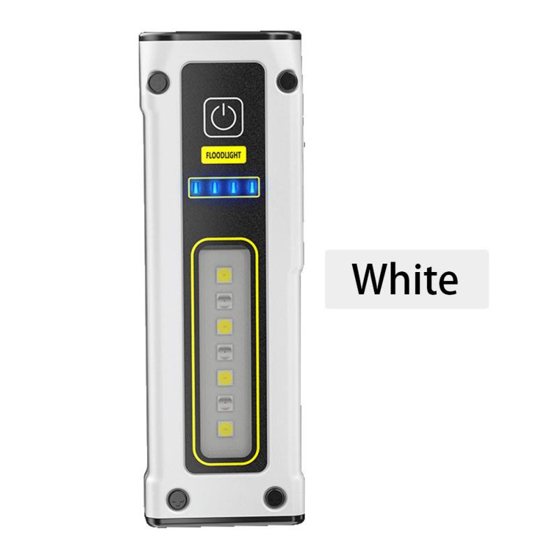 Mini Dual Light Source Flashlight Type-c Fast Charging Multi-function Working Light With Magnet