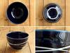 Tableware East Ryžová miska (Malý) Špirálová Minoruba 3-farebná súprava Námornícka biela karamelová ryžová miska ryžová miska hrniec malá miska