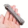 1pc Titanium Alloy Multi-Key Organizer, Portable Outdoor EDC Tool with 360° Rotating Keychain,Secure Key Storage for Home, Office, Travel, Camping