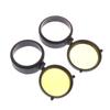 Rifle Scope Lens Cover Spring Up Quick Flip Openning Lens Dustproof Cover Telescope Cap For 36-64Mm Caliber Hunting Riflescopes