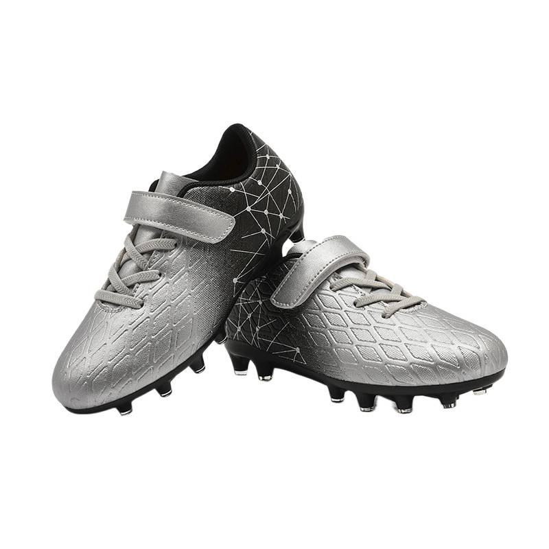 Large size football shoes men and women children broken nails tf artificial turf AG nails leather feet school game training shoes children