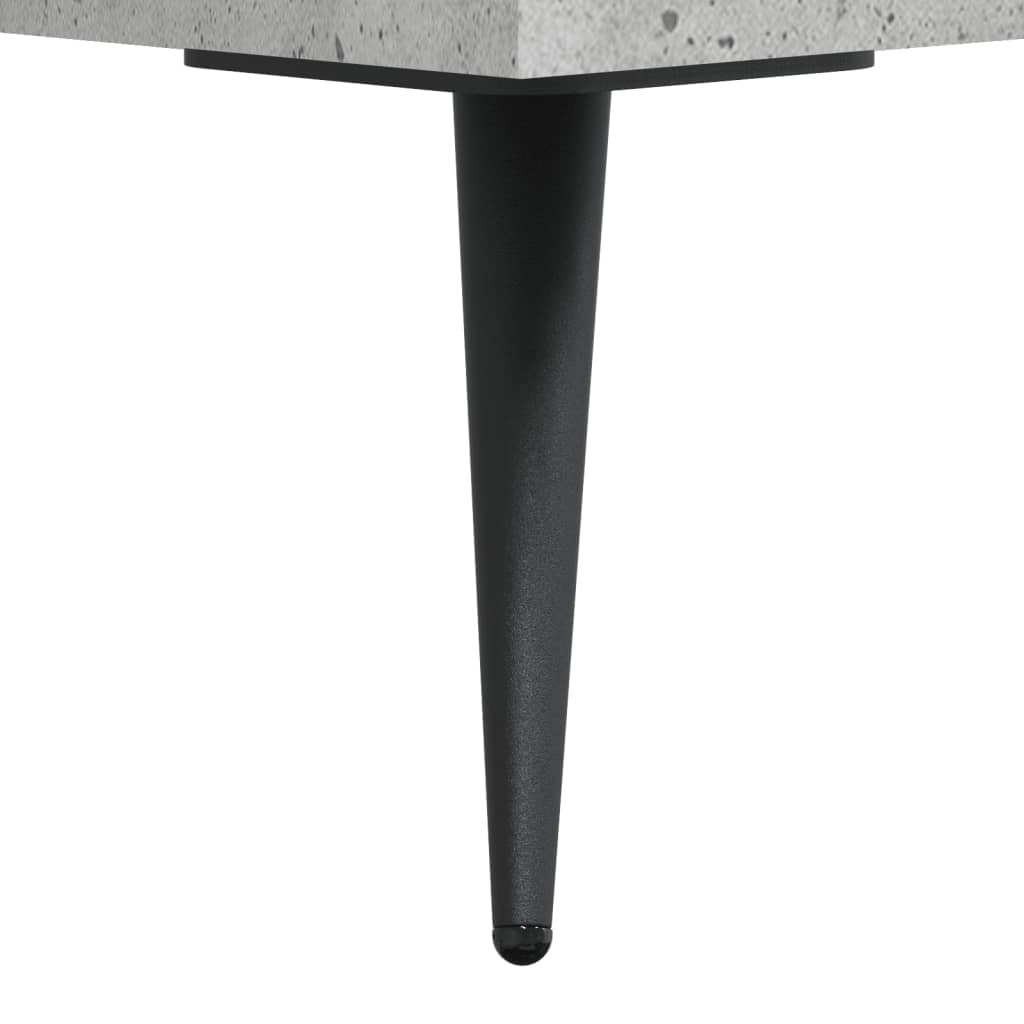 Coffee Tables 2 pcs Concrete Grey 50 x 50 x 40 cm Particleboard