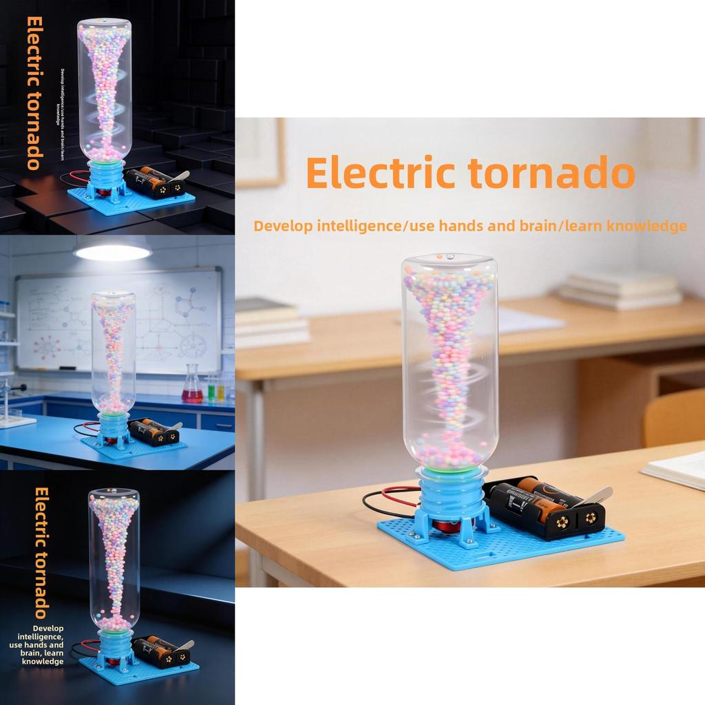 Small Student Educational Science Kit With Electric Tornado Physics Experiments For Kids Learning