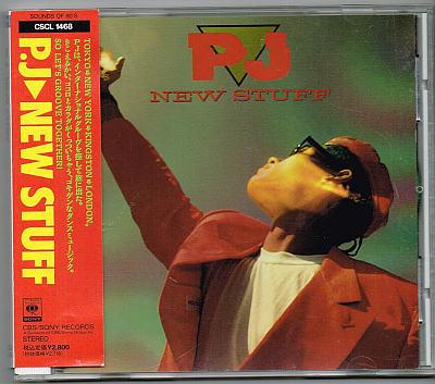 

CD P.J - NEW STUFF CSCL1468 CBS/Sony 1990 Japan Jazz Used