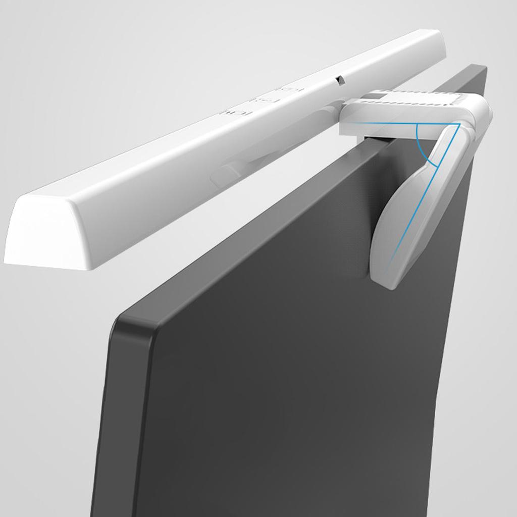 Computer Monitor Lichtleiste Reduziert Augenermüdung Touch-Steuerung LED Computer Monitor Lampe 60min Timer Weiß