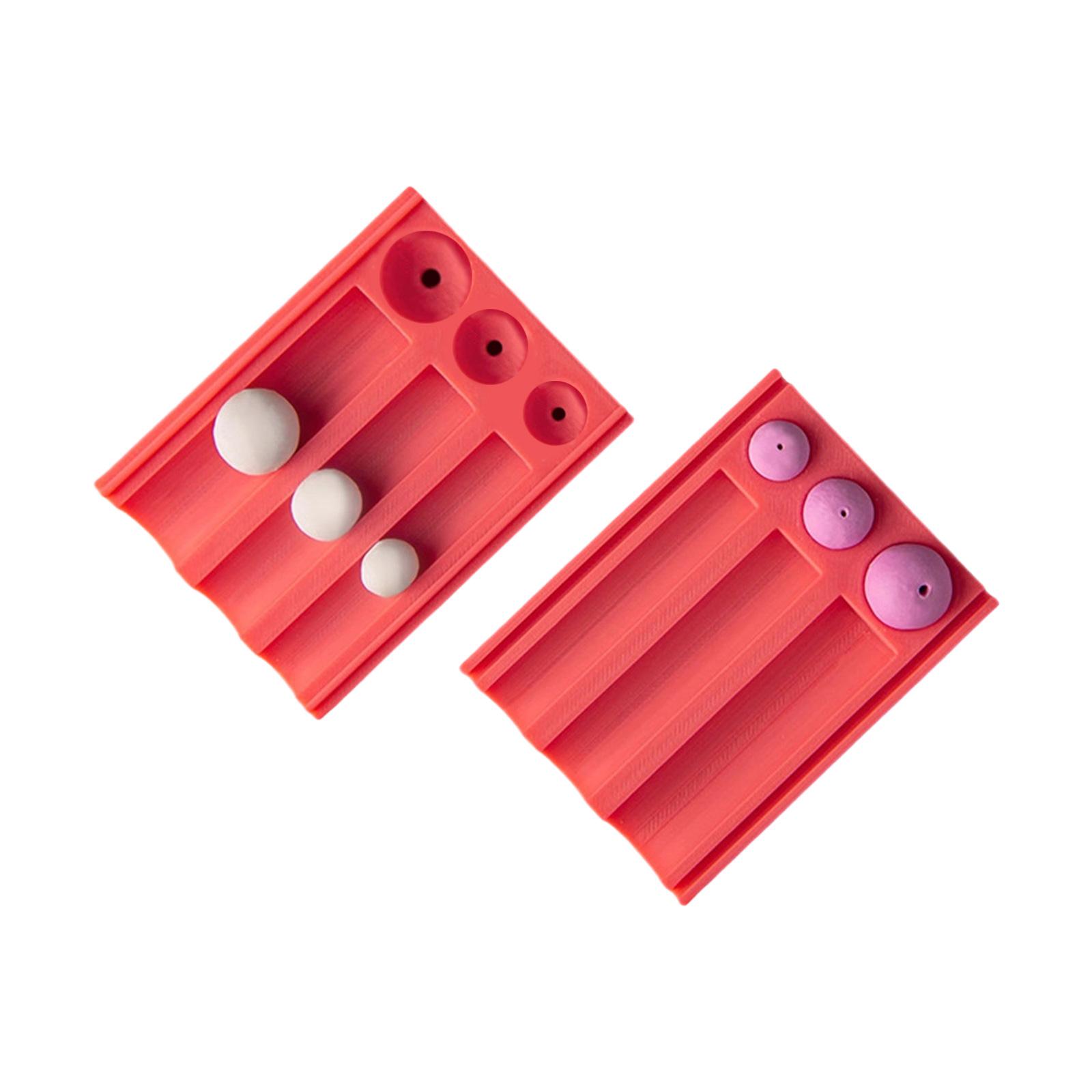 

Экологичный глиняный шарик, форма для лепки, ролик для ручной работы, серьги, ожерелье, украшения и изготовление полимерных бусин 40 красный