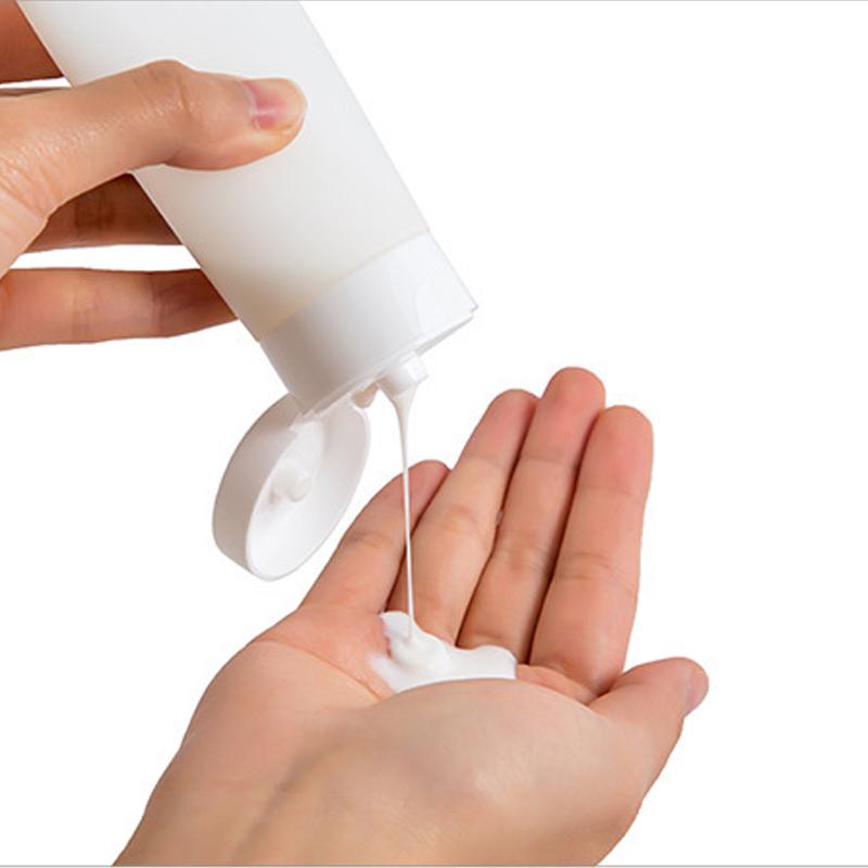 3pcs Refillable Bottle 30/60/100ml Lotion Container Squeeze Tube Empty Bottle Portable Travel Shampoo Skin Care Product Bottle