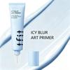 TFIT ICY BLUR ART PRIMER 30ml, Refreshing Cooling Texture, Soft Blur Pores, Soothe Skin Discomfort, Korean Cosmetics, Korean Makeup
