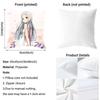 Romantic Anime A-AnohanaS Cushion Cover Pattern Printed Pillowcase for Living Room Sofa Cushion Cover & Bedroom Decor