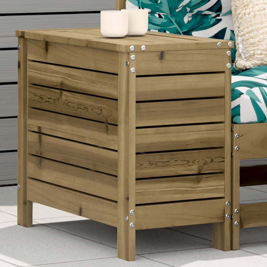 Garden Stool 62 x 31.5 x 52 cm Pressure Treated Pine Wood