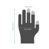 Ergonomic Breathable Sensitive Touch Display Gaming Gloves For Smartphones Lightweight Nylon Material All Hand Size 2pcs