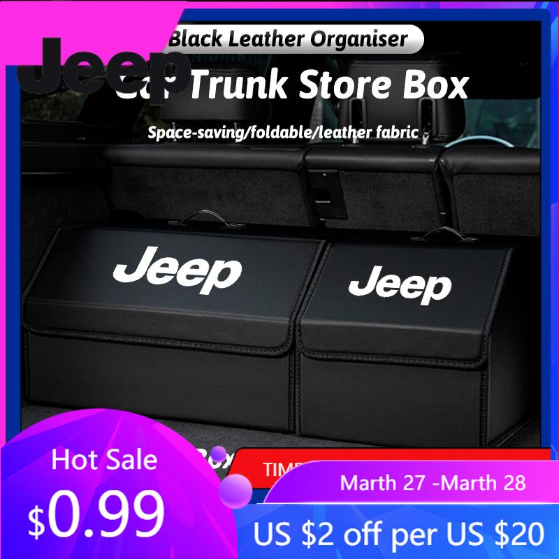 Pro Jeep Organizer do kufru auta Velkokapacitní Skládací Úložná Taška Pro Jeep Grand Cherokee Wrangler JK Gladiator Compass Ren