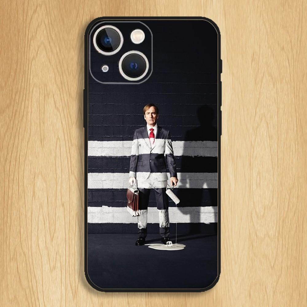 S-Series Better Call Saul Phone Case For iPhone15,14,13,12,11,Pro,Max,Plus,Mini,X,XS,XR,8,7,6,S,Plus,SE Soft Black Case