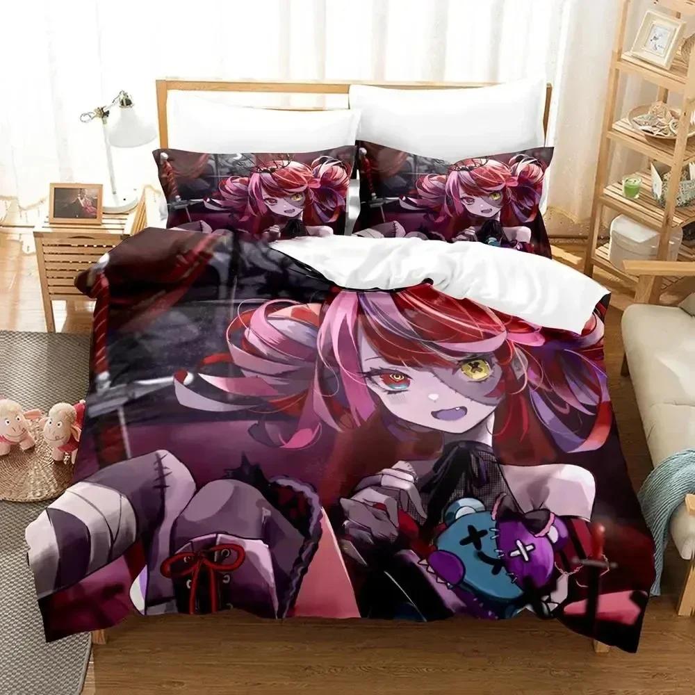 Comforter 3D Print Kawaii Kureiji Ollie Zombie Idol Comfortable Duvet Bedding Set Bedroom Decoration Home Textile