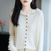 Damen Leichter Kapuzen-Strickcardigan Langarm Oversized Offene Vorderseite Pullover Lässige Bürokleidung