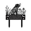 Cemetery Memorial Memorial Outdoor Garden Cemetery Decoration Memorial Signboard