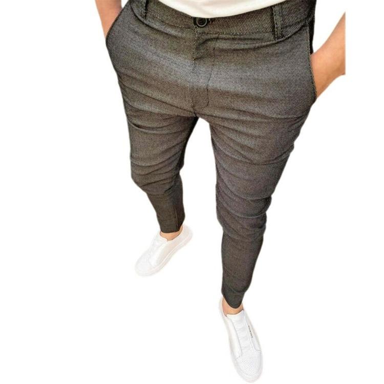 Buy Men Casual Plain Slim Fit Long 
