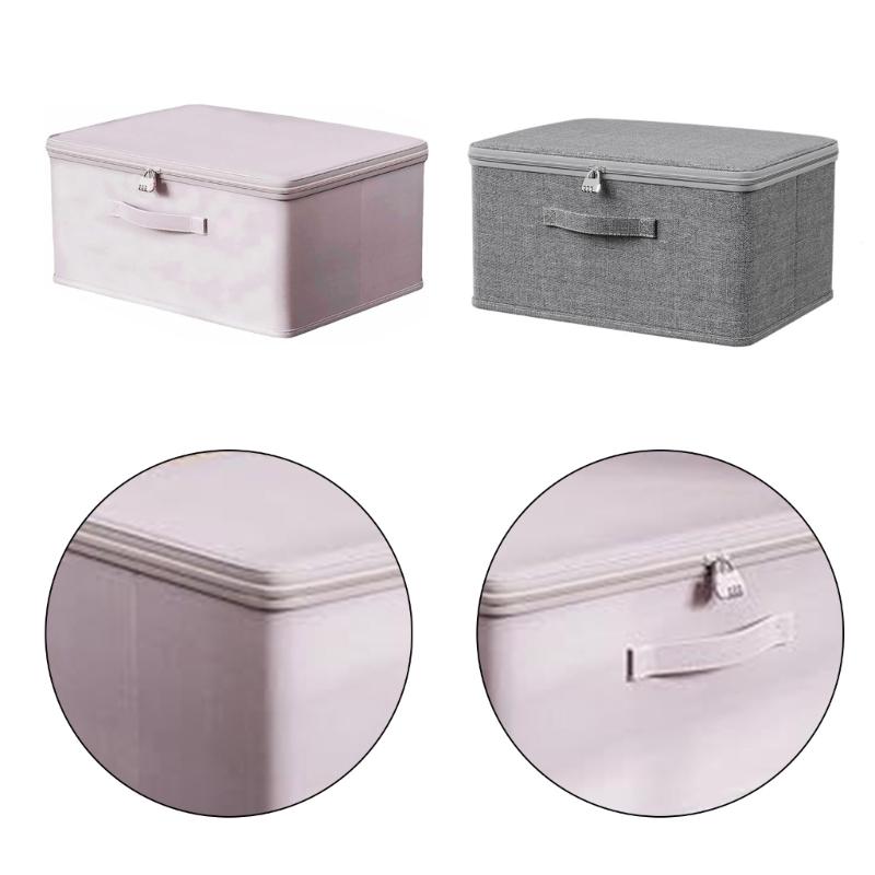 Sturdy Fabric Adult Toy Organizers With Locking Systems Large Capacity for Discreet Home Storage