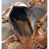 Johnature Vintage Handmade Women Bag First Layer Cow Leather Handbag Shoulder Bags Leisure Solid Color Messenger Bag