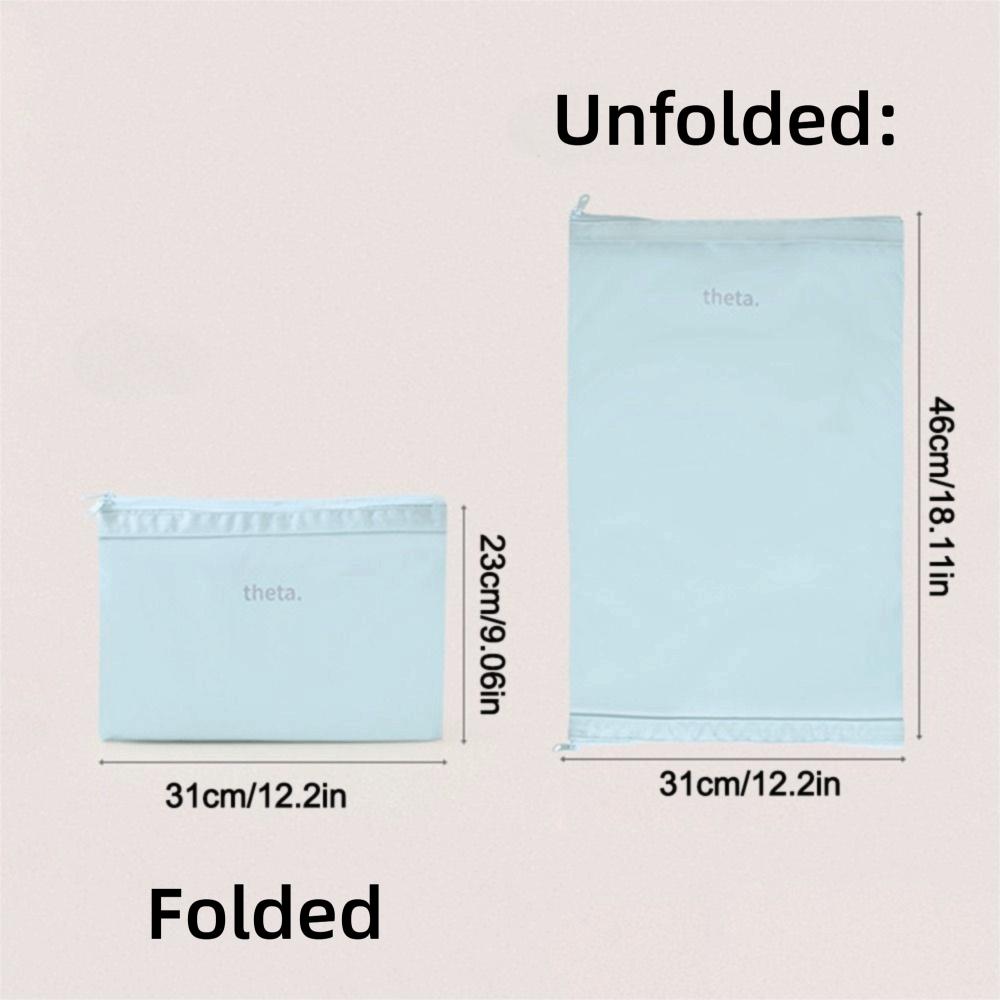 New Foldable Dirty Clothes Bag Large Capacity Easy Storage Clothes Storage Bag Waterproof Breathable Underwear Change Bag Travel